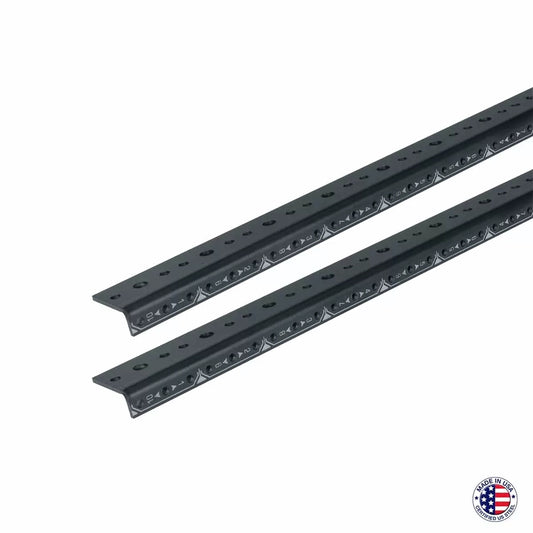 Lowell RRT Series 10-32 Rack Rails for Millwork | 7U