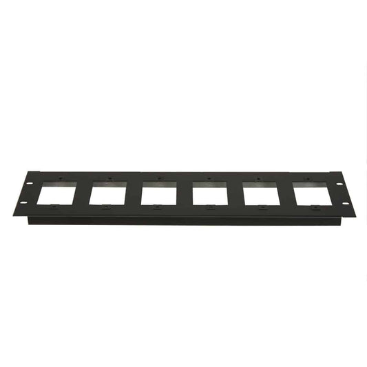 Lowell SG6P-3 Rackmount Panel For Six One-Gang Wall Plate Devices