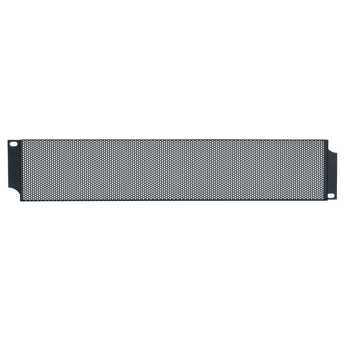 Lowell SSC-V Vented Security Cover Steel Rack Panel | 1U