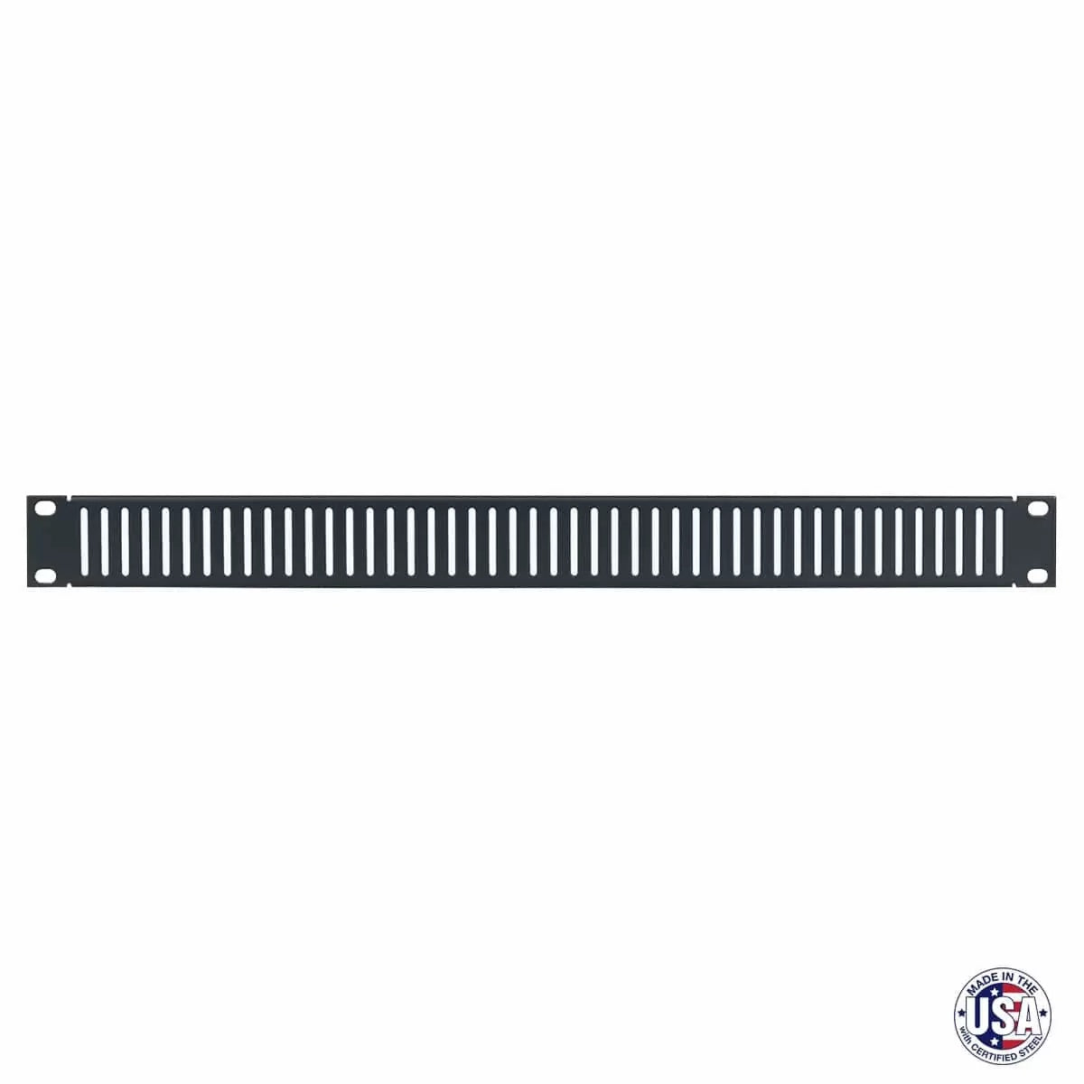 Lowell SVSP Steel Vent Panel with Slots For Rack Cooling | 1U | Single