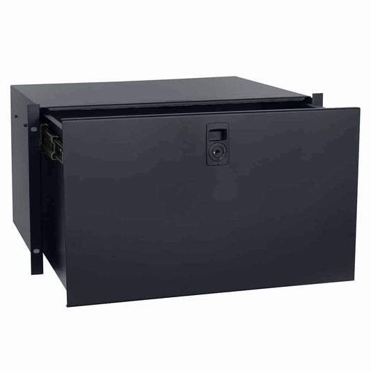 Lowell UDP Series Rack Utility Drawer Keyed Lock Steel | 4U