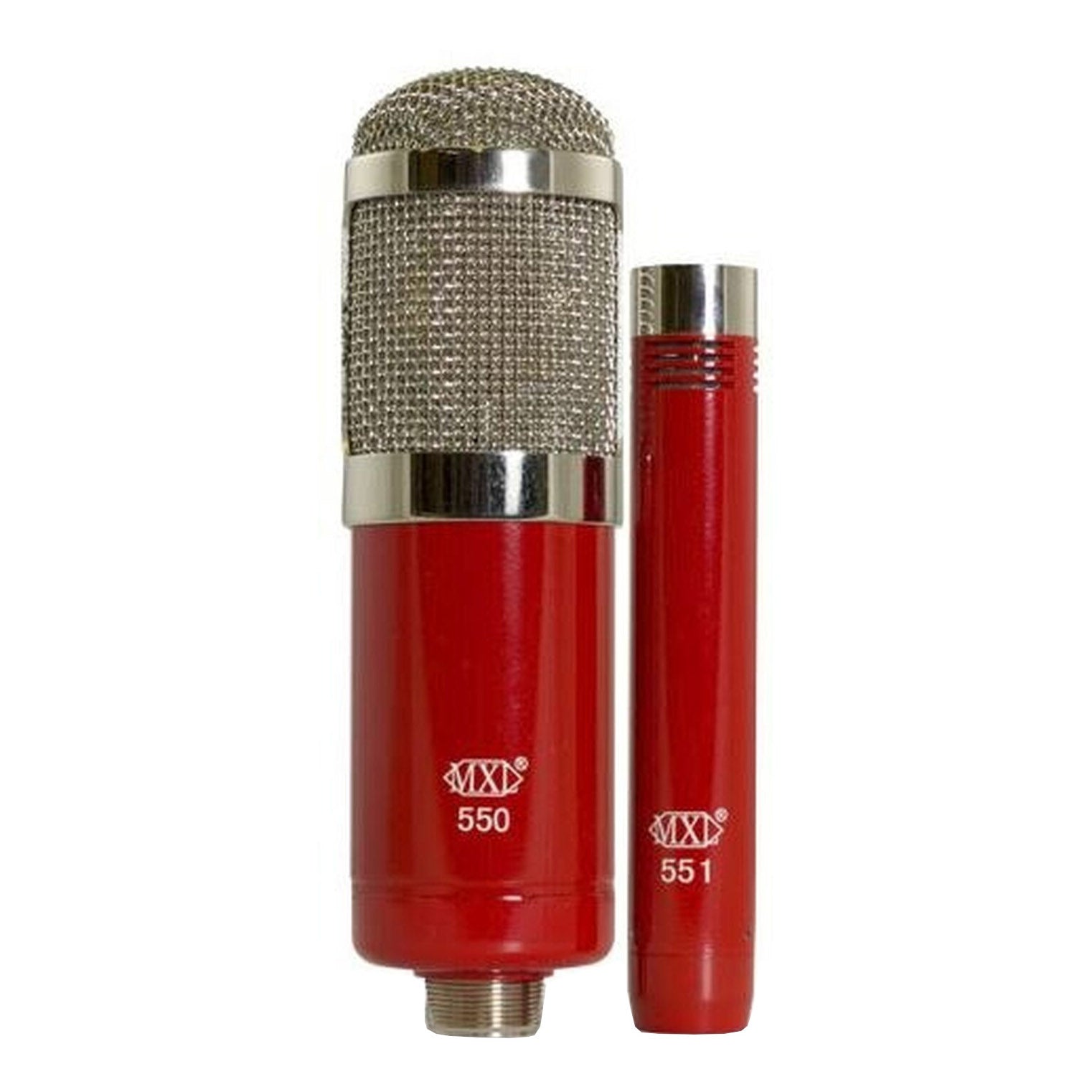 MXL 550/551 Red Recording Microphone Kit