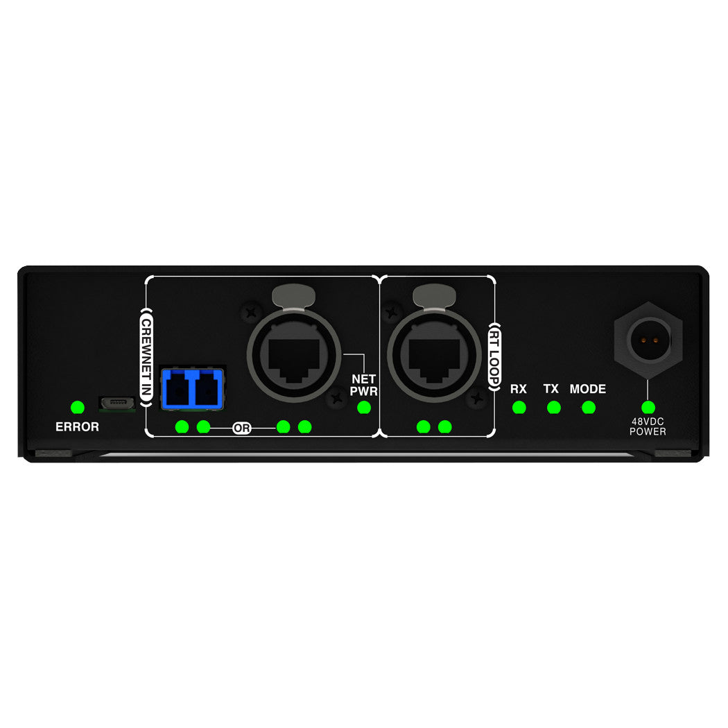 Pliant Technologies CRT-2400 CrewCom 2.4GHz Radio Transceiver back