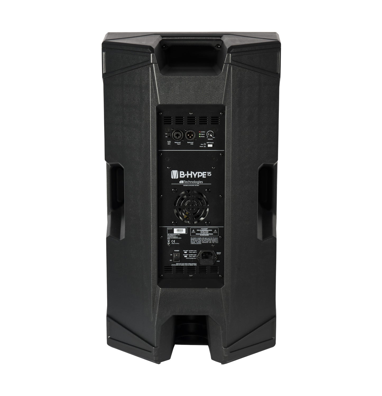 dB Technologies BÂ·Hype 15 2-Way Active Speaker back