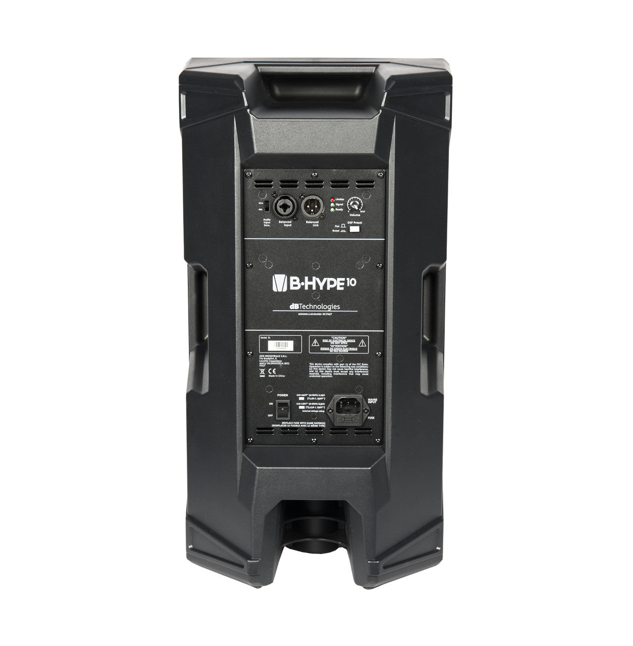 dB Technologies BÂ·Hype 10 2-Way Active Speaker back