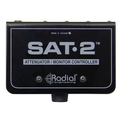 Radial SAT-2 Stereo Signal Attenuator top