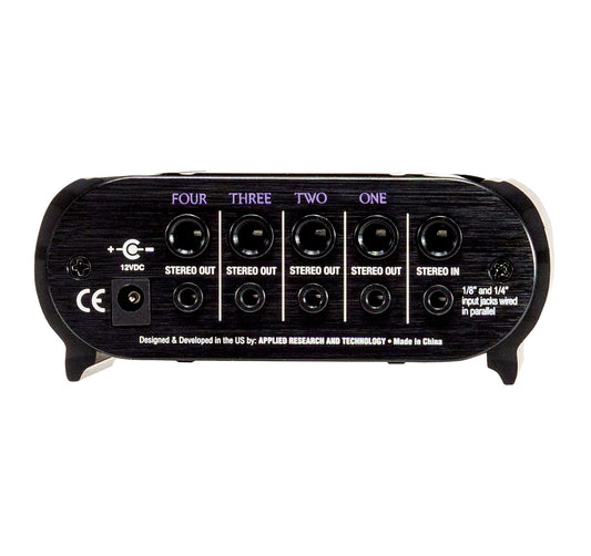 ART HeadAmp4 4-Channel Stereo Headphone Amplifier back