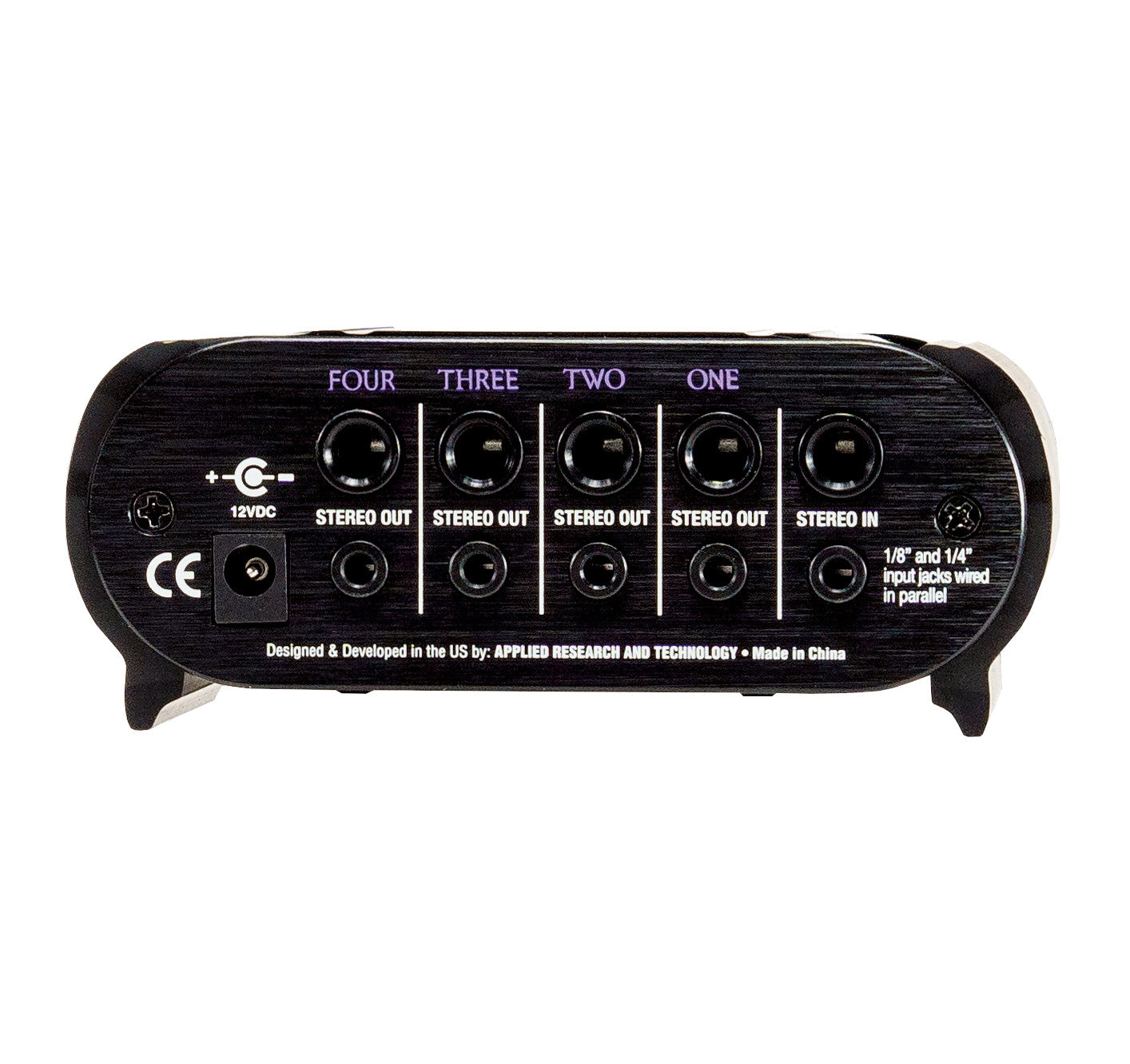 ART HeadAmp4 4-Channel Stereo Headphone Amplifier back