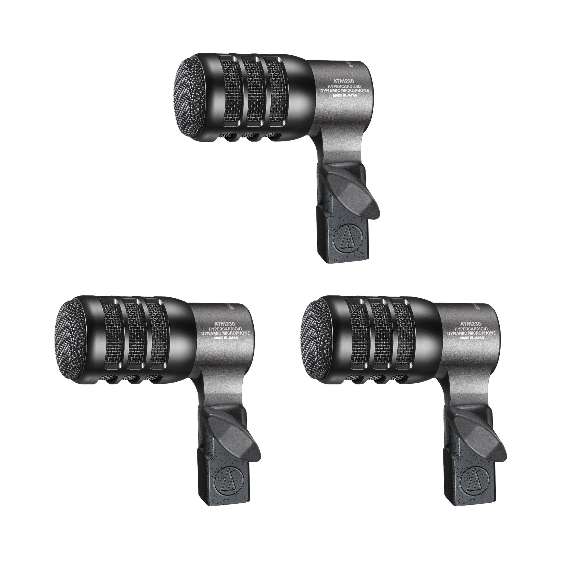 Audio-Technica ATM230PK 3-Pack of Dynamic Instrument Microphones