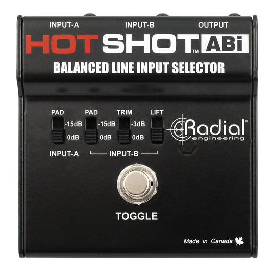 Radial HotShot ABi Balanced Input Selector