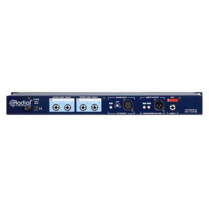 Radial JD7 Guitar Signal Distribution and Routing System back