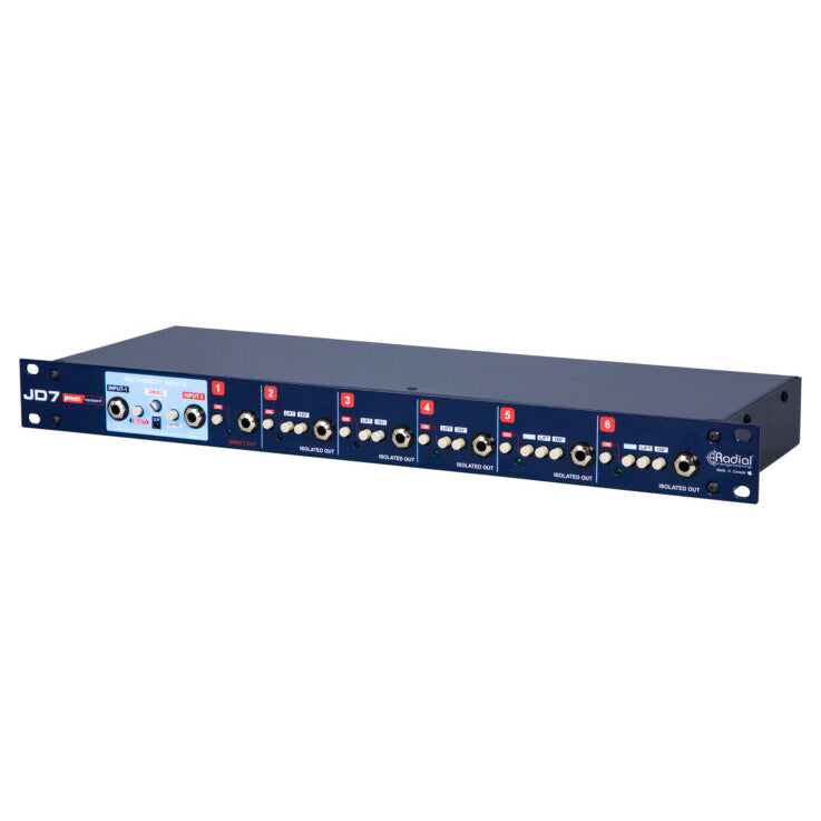 Radial JD7 Guitar Signal Distribution and Routing System right