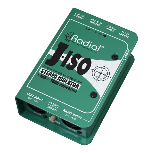 Radial J-Iso Stereo +4dB to -10dB Isolator / Converter