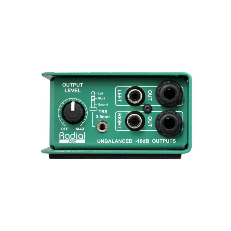 Radial J-Iso Stereo +4dB to -10dB Isolator / Converter top