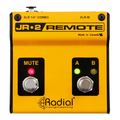 Radial JR2 Dual Remote Footswitch top