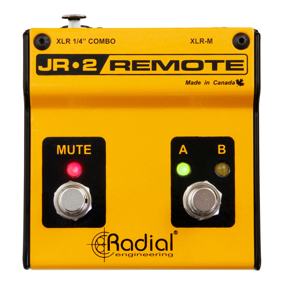 Radial JR2 Dual Remote Footswitch top