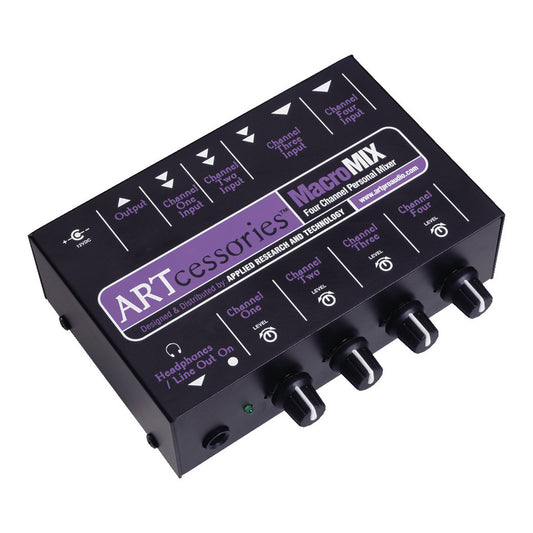 ART MACROMIX 4-Channel Personal Mixer