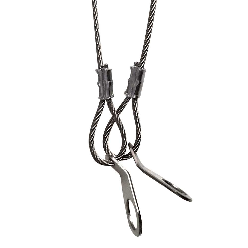 Adaptive Technologies SC-025 Safety Cable | Color: Silver