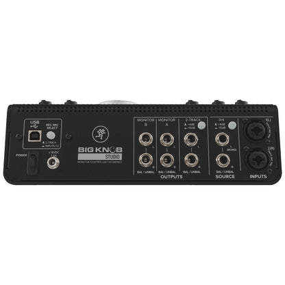 Mackie Big Knob Studio Monitor Controller &amp; Interface back