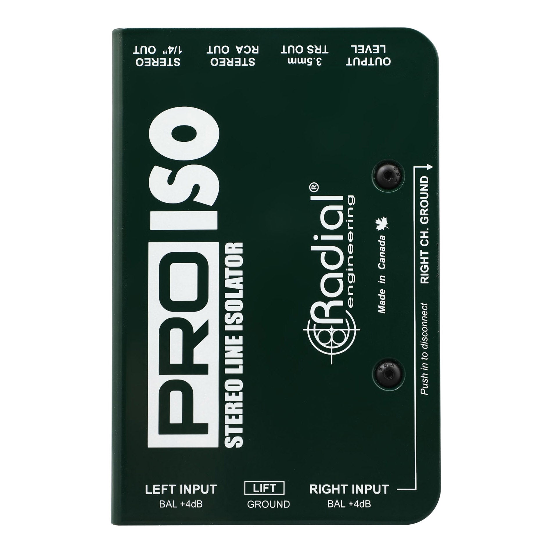 Radial Pro-Iso  +4dB to -10dB Converter