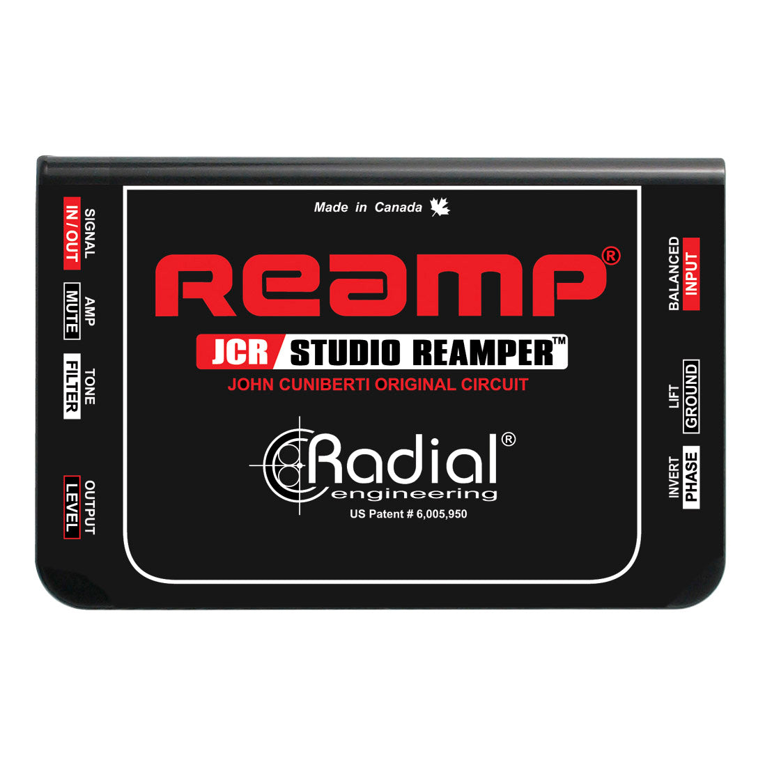 Radial JCR Studio Reamper Top