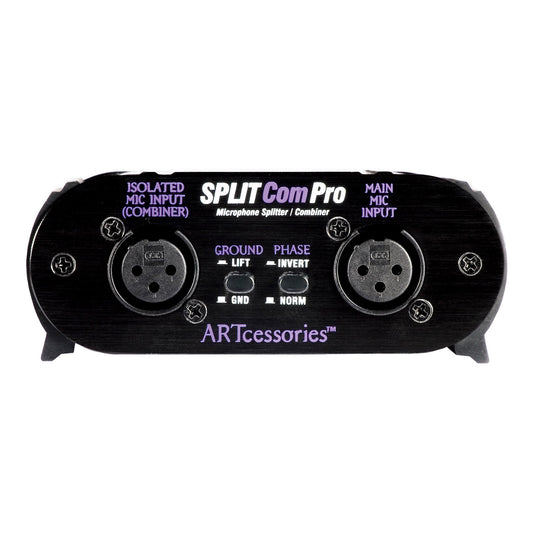 ART SPLITCOMPRO 2-Way Mic Splitter / Combiner