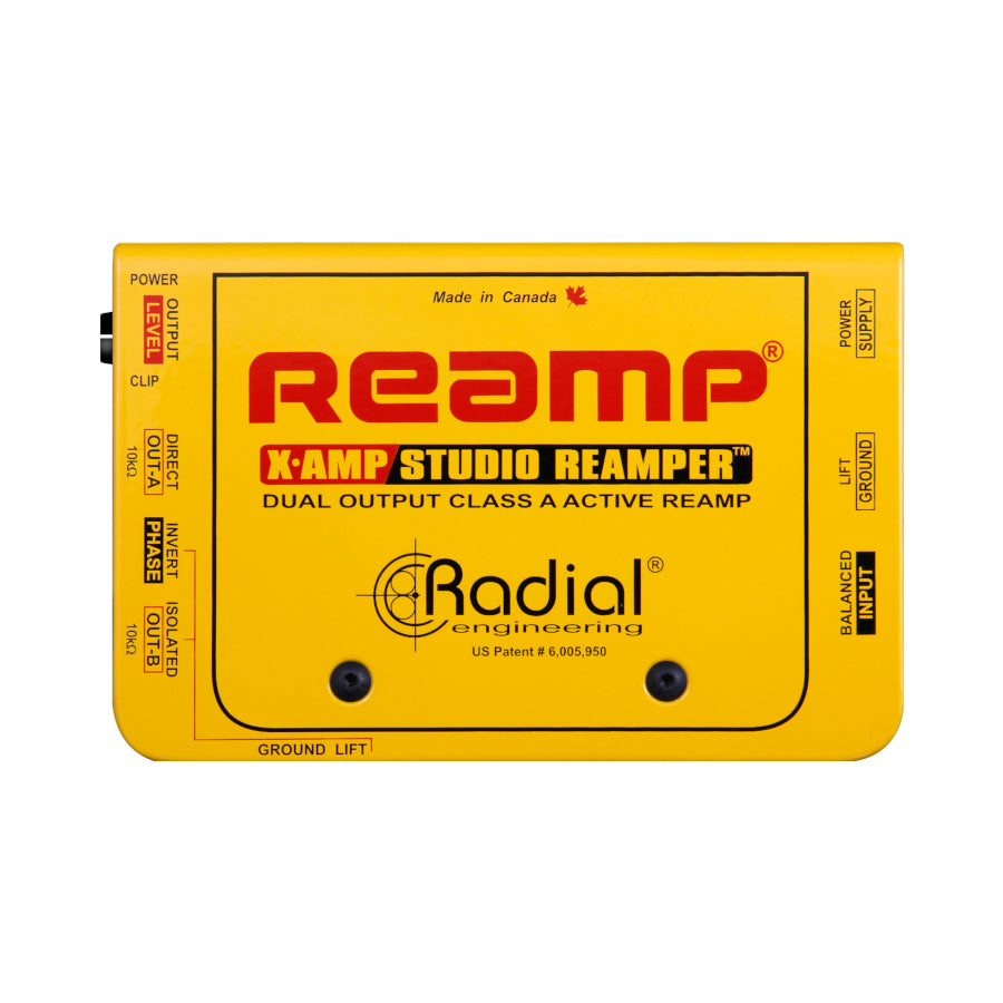 Radial X-Amp Active Reamper front