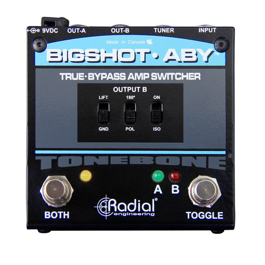 Radial BigShot ABY True-Bypass Switcher front