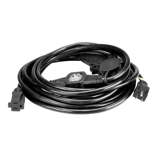 Hosa 12 AWG NEMA 5-15R to NEMA 5-15P Power Distribution Cable