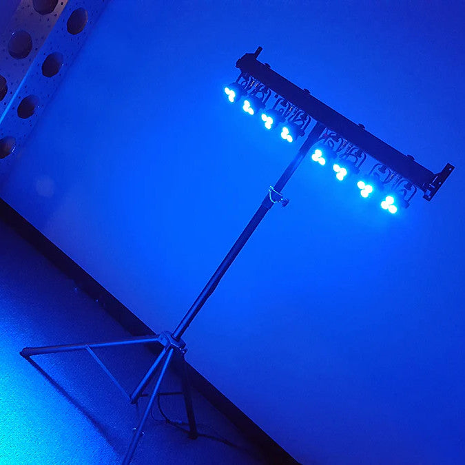 Blizzard Weather System EXA 8 Fixture LED Bar lifestyle blue