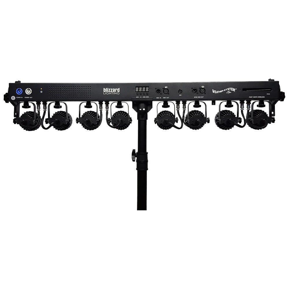 Blizzard Weather System EXA 8 Fixture LED Bar mounted back