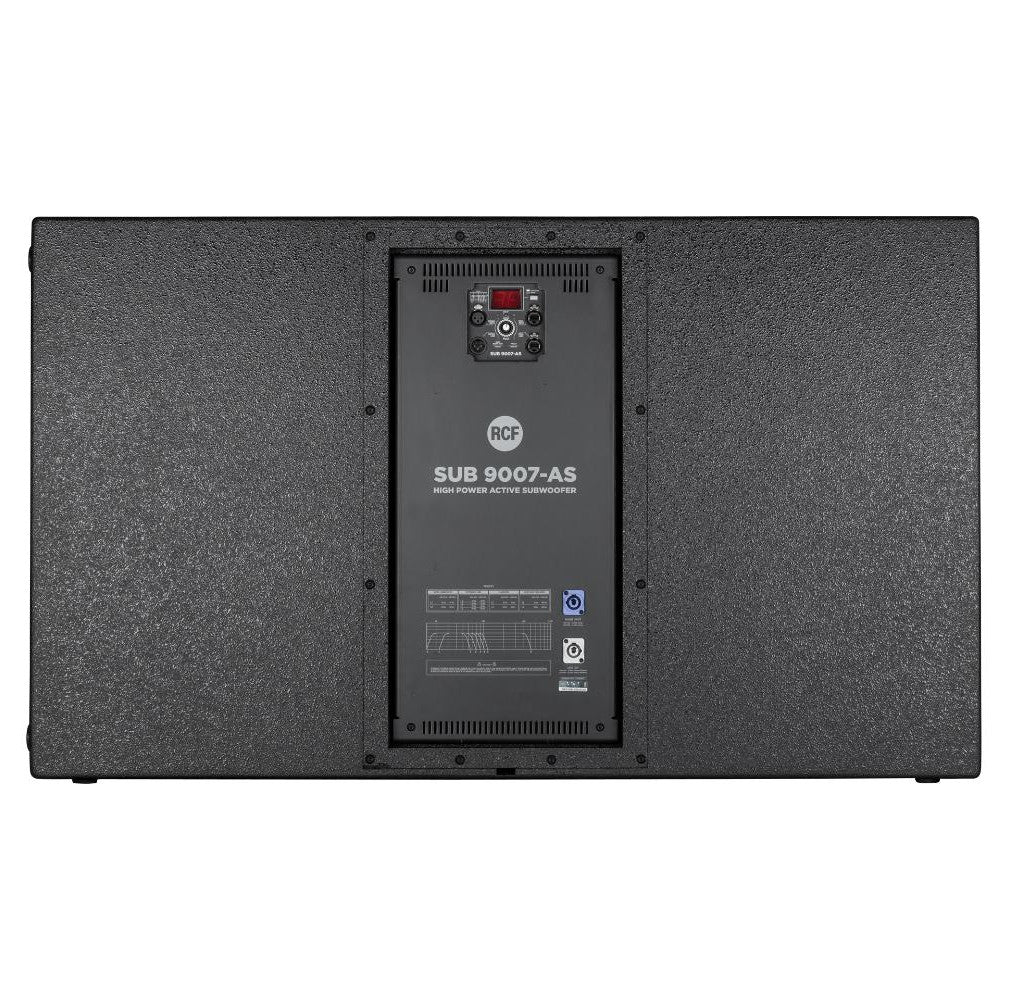 RCF SUB 9007-AS Dual 21-Inch Powered Subwoofer back
