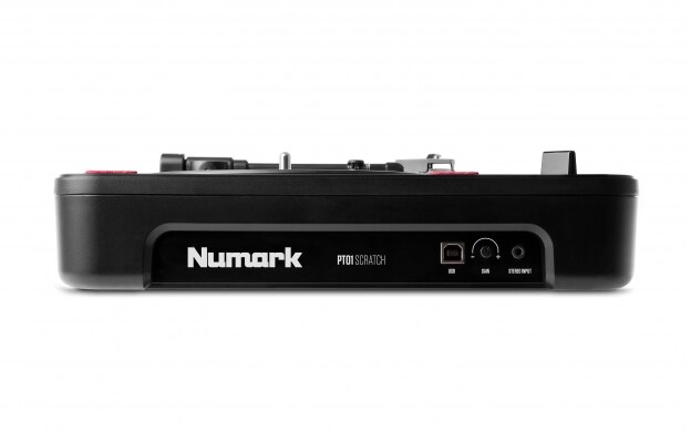 Numark PT01 Scratch Portable Turntable with DJ Scratch Switch right