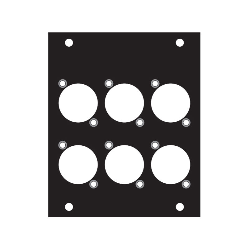 Ace Backstage CONNECTRIX PNL-100 Series Pocket Panel | Model: PNL-106R