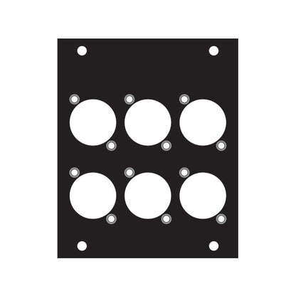 Ace Backstage CONNECTRIX PNL-100 Series Pocket Panel | Model: PNL-106R