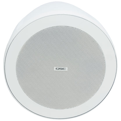 QSC AD-P6T 6.5 2-Way Pendant Speaker front white