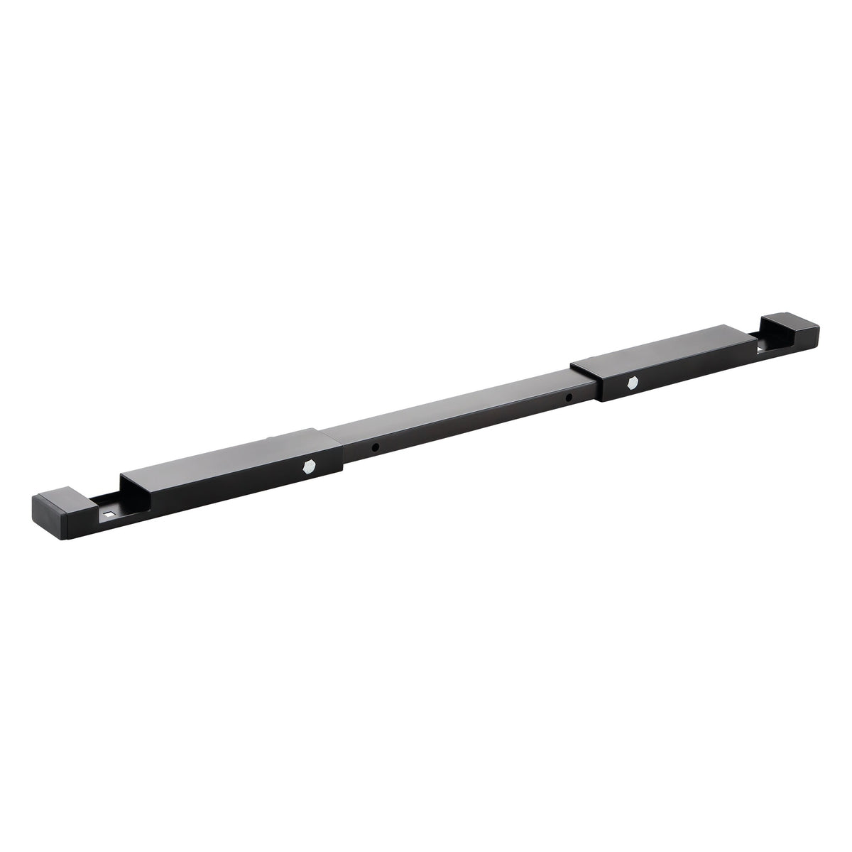18828 Omega table stand basic support isolated black telescopic cross bar with adjustment bolts and pin holes, K&M
