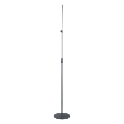 26007 extra high tube combination mounted on a round cast base with telescoping tube and clamp knob extended, K&M