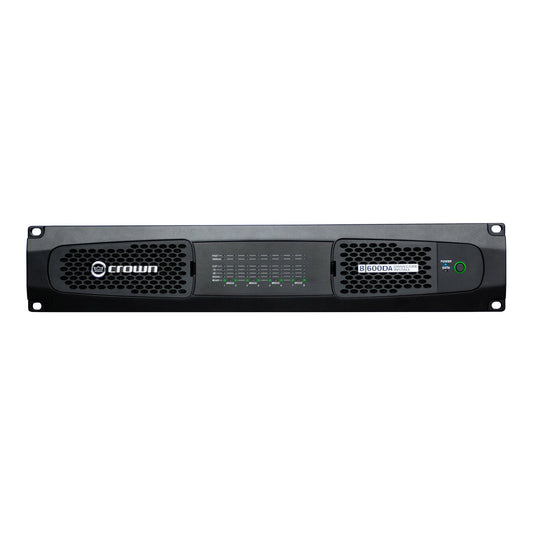Crown DCi 8|600DA 8-Channel 70V/100V Power Amplifier with Dante