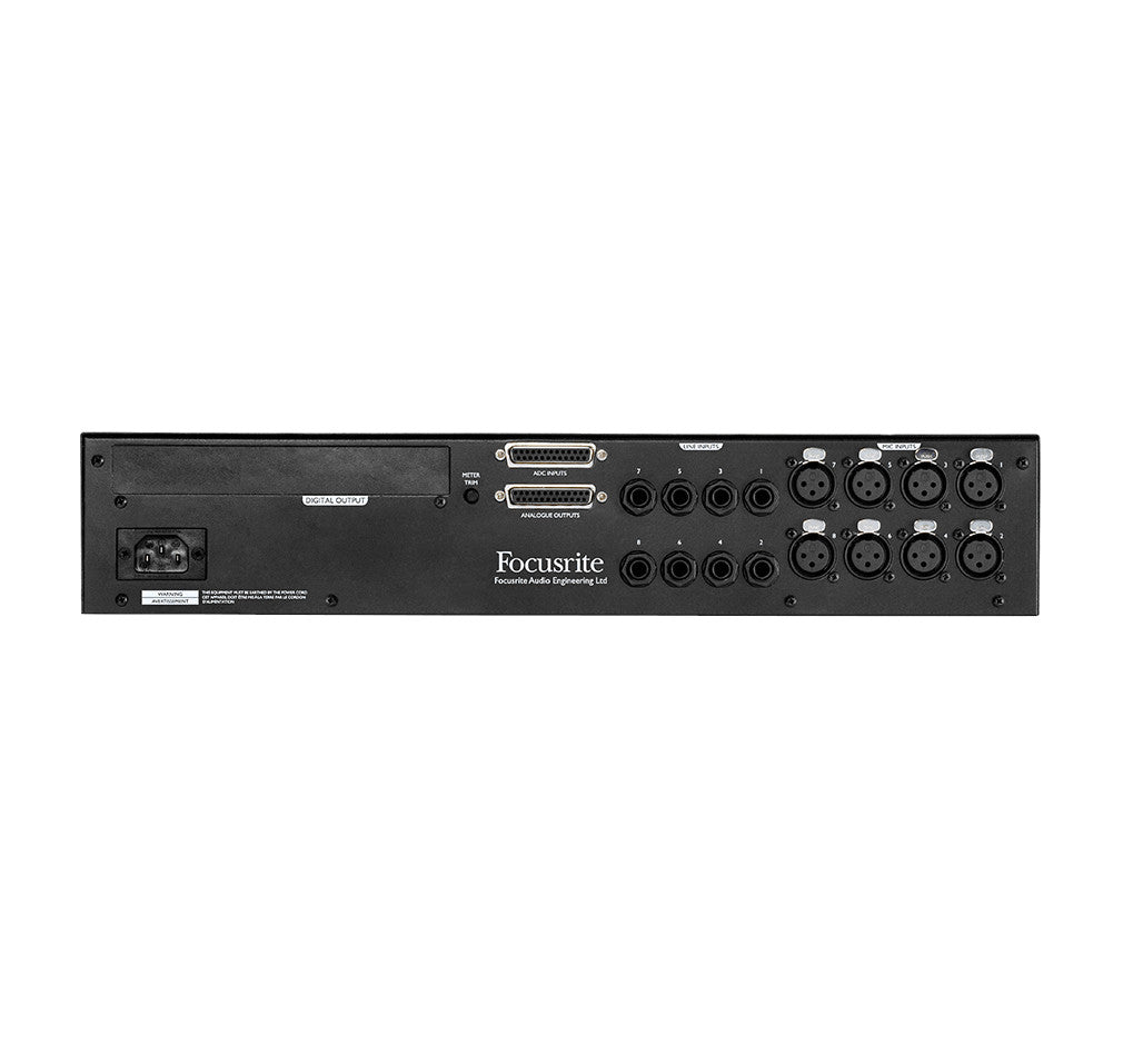 Focusrite ISA 828 MkII Classic ISA Mic Preamp back
