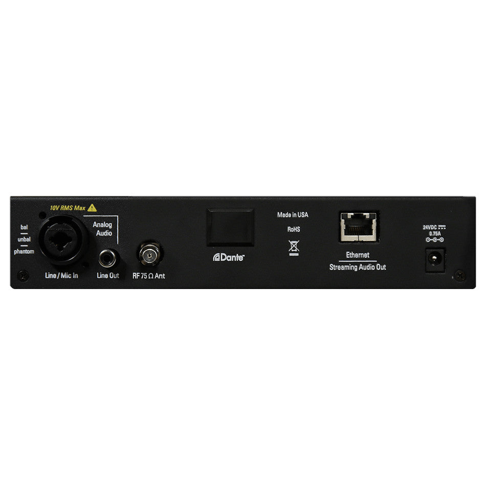 Williams AV FM 557-12 Assistive Listening System transmitter back