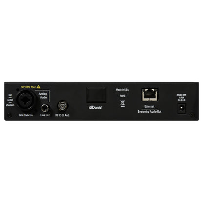 Williams AV FM 557-12 Assistive Listening System transmitter back