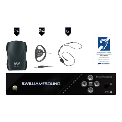 Williams AV FM 557-24 Assistive Listening System
