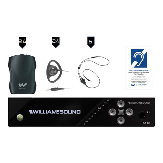 Williams AV FM 557-24 Assistive Listening System