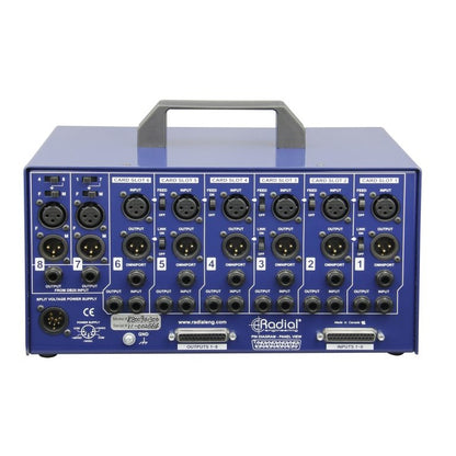 Radial SixPack 6-Slot 500 Series Desktop Power Rack
