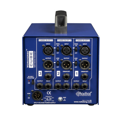 Radial Cube 3-Slot 500 Series Power Rack