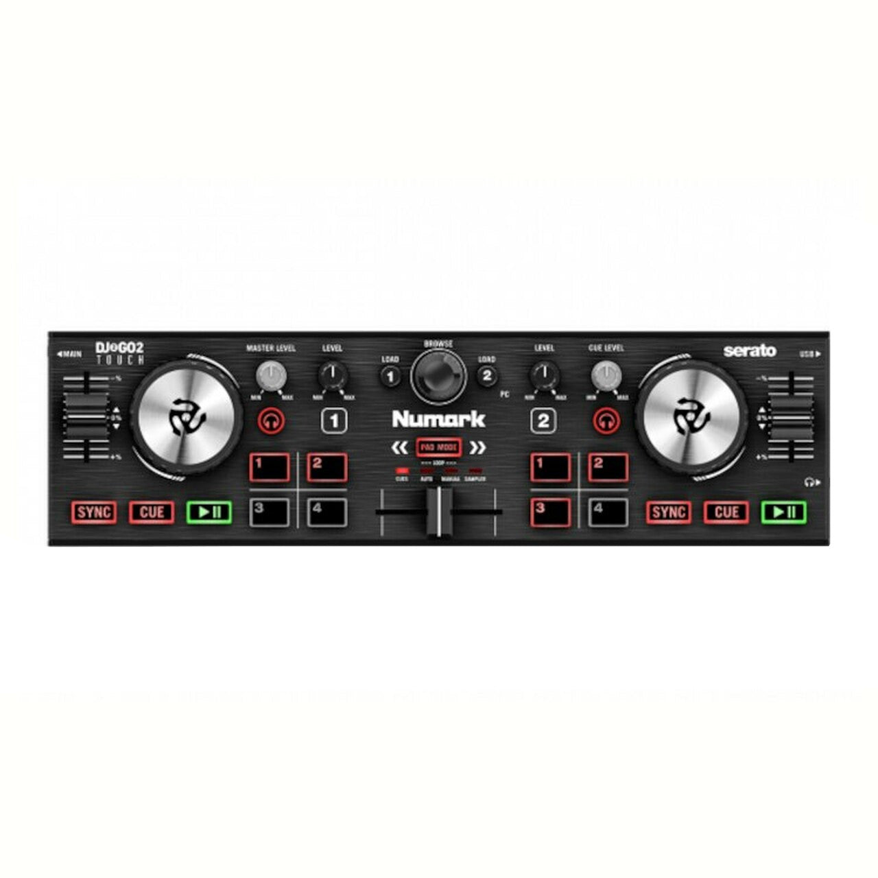 Numark DJ2GO2 Touch Pocket DJ Controller