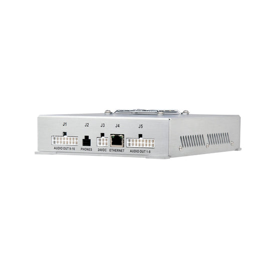Q-SYS DTH1620 16-Channel Dante Network Amplifier Themed Entertainment