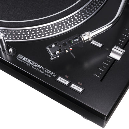 Reloop RP-4000 MK2 High Torque Turntable System top detail