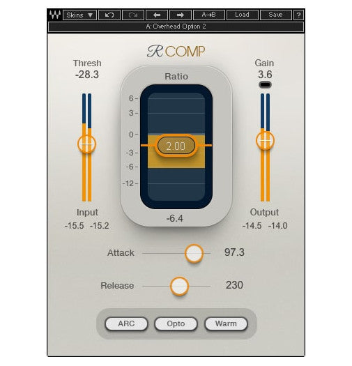 Waves plugins Renaissance Compressor Light